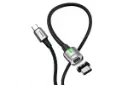 طراحی کابل شارژ USB باسئوس Type-C به Type-C مدل Zinc Magnetic 100w با طول 1.2 متر