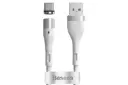 کابل شارژ USB باسئوس USB به Type-C مدل Zinc Magnetic 5A با طول 1 متر سفید