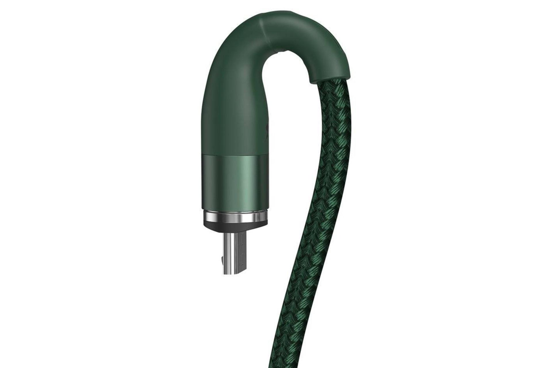 کابل شارژ USB باسئوس USB به Micro-USB مدل Zinc Magnetic با طول 1 متر
