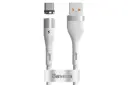 کابل شارژ USB باسئوس USB به Type-C مدل Zinc Magnetic با طول 1 متر سفید