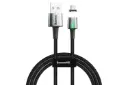 کابل شارژ USB باسئوس USB به Type-C مدل Zinc Magnetic با طول 2 متر مشکی