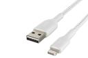 کانکتور کابل شارژ USB بلکین USB به Lightning مدل BoostCharge Braided CAA002 با طول 1 متر