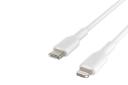 کانکتور کابل شارژ USB بلکین Type-C به Lightning مدل BoostCharge CAA003 با طول 1 متر