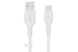 کابل شارژ USB بلکین USB به Type-C مدل BoostCharge Flex CAB008 با طول 2 متر سفید