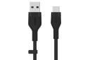 کابل شارژ USB بلکین USB به Type-C مدل BoostCharge Flex CAB008 با طول 3 متر مشکی
