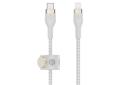 کابل شارژ USB بلکین Type-C به Lightning مدل BoostCharge Pro Flex CAA011 با طول 1 متر سفید