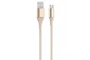 کابل شارژ USB بلکین USB به Micro-USB مدل MIXIT DuraTek F2CU051 با طول 1.2 متر طلایی
