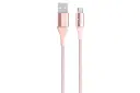 کابل شارژ USB بلکین USB به Micro-USB مدل MIXIT DuraTek F2CU051 با طول 1.2 متر رزگلد