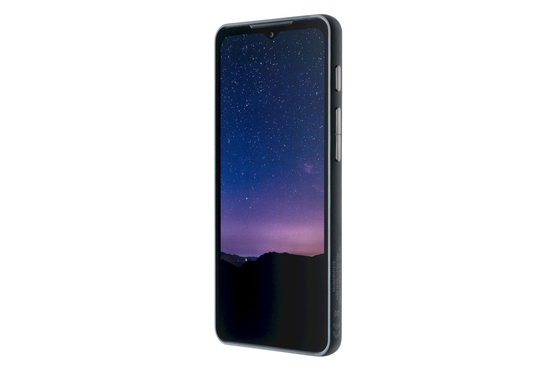 نمای راست پنل جلو گوشی موبایل کت Cat S75