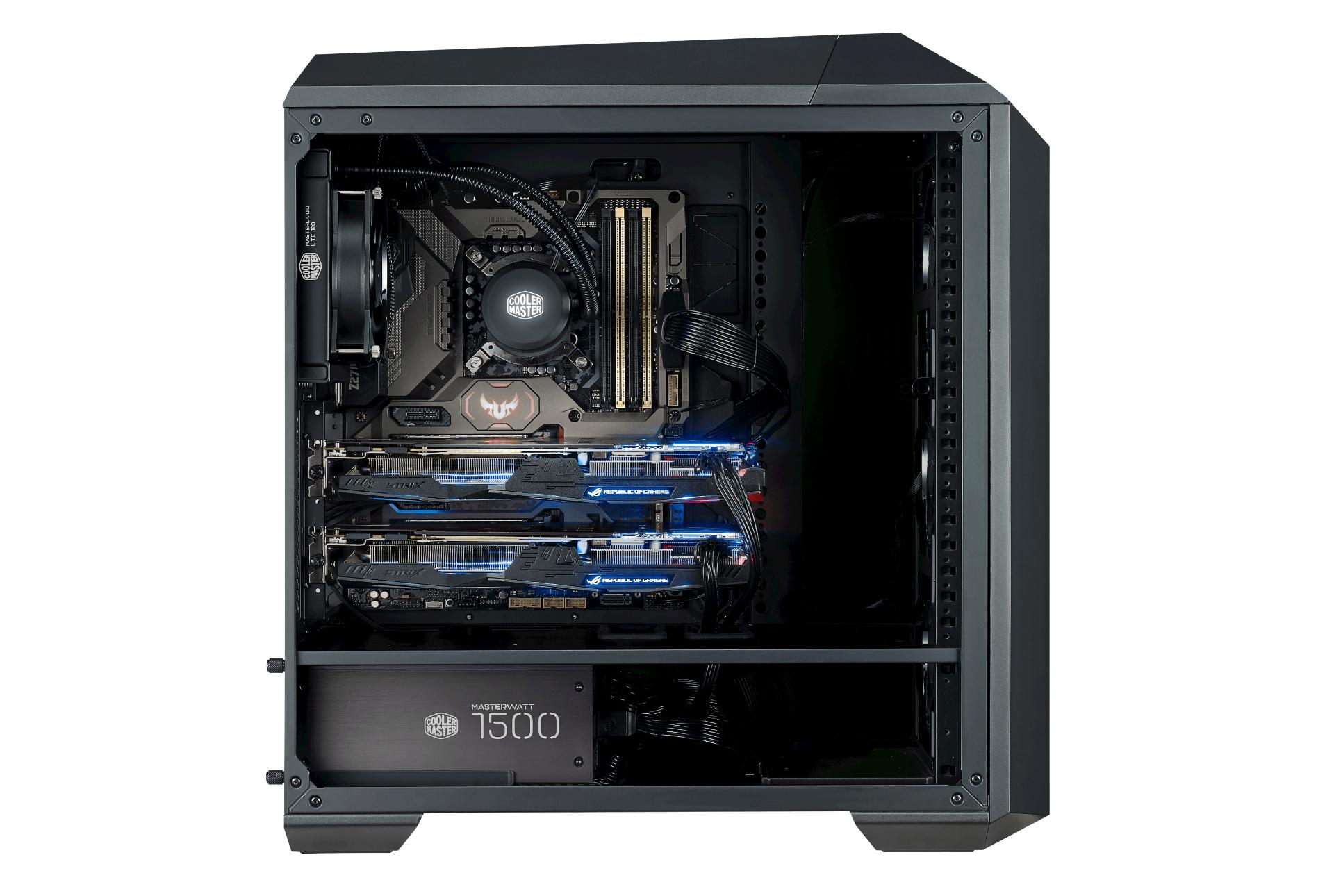خنک کننده مایع کولر مستر MASTERLIQUID LITE 120 داخل کیس