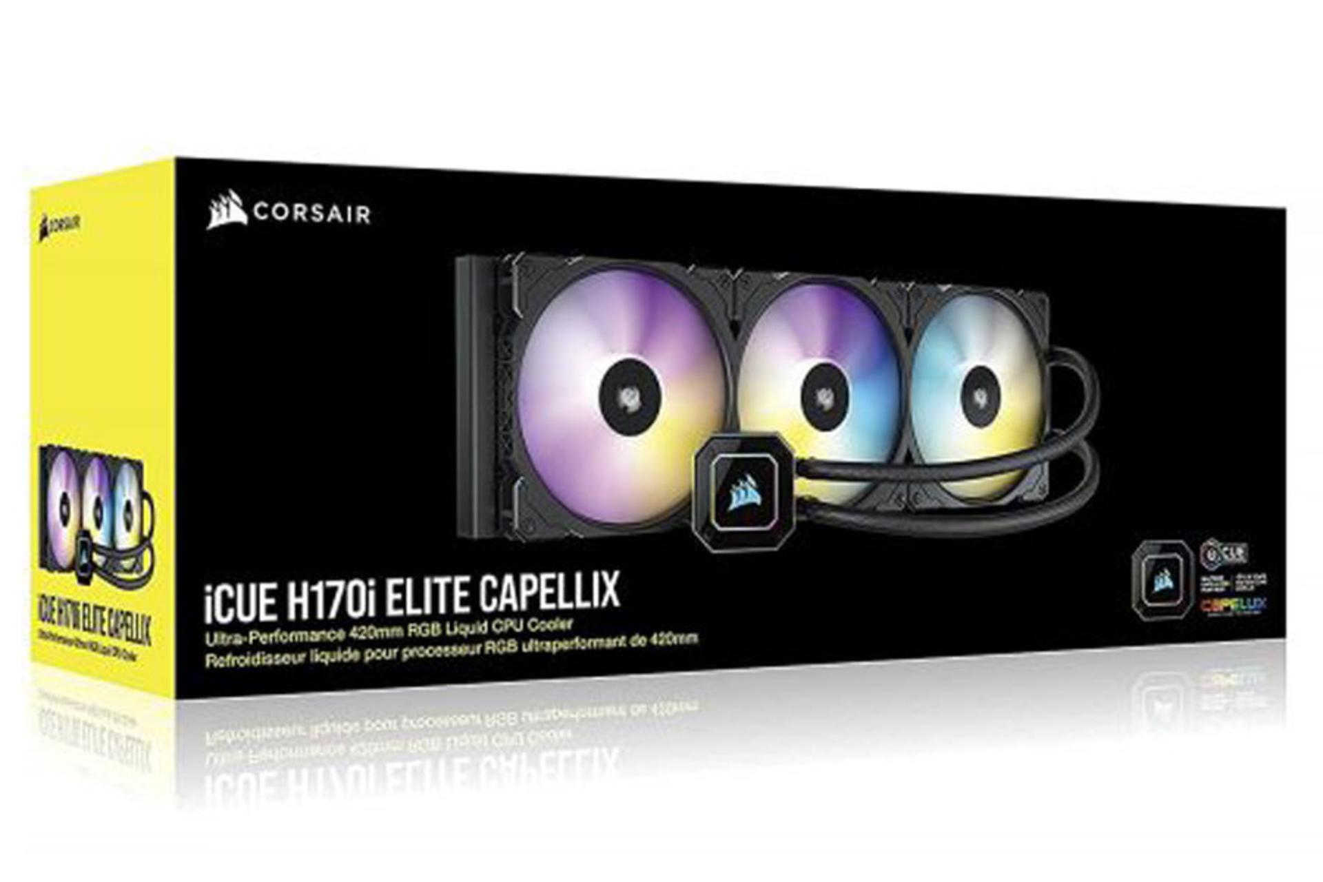 جعبه خنک کننده مایع کورسیر H170i ELITE CAPELLIX