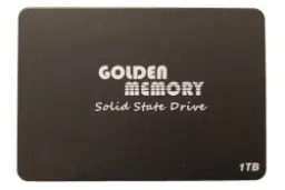 نمای روبرو SSD گلدن مموری SATA 2.5 Inch