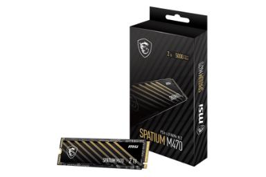 SSD ام اس آی SPATIUM M470 NVMe M.2 ظرفیت 2 ترابایت همراه جعبه
