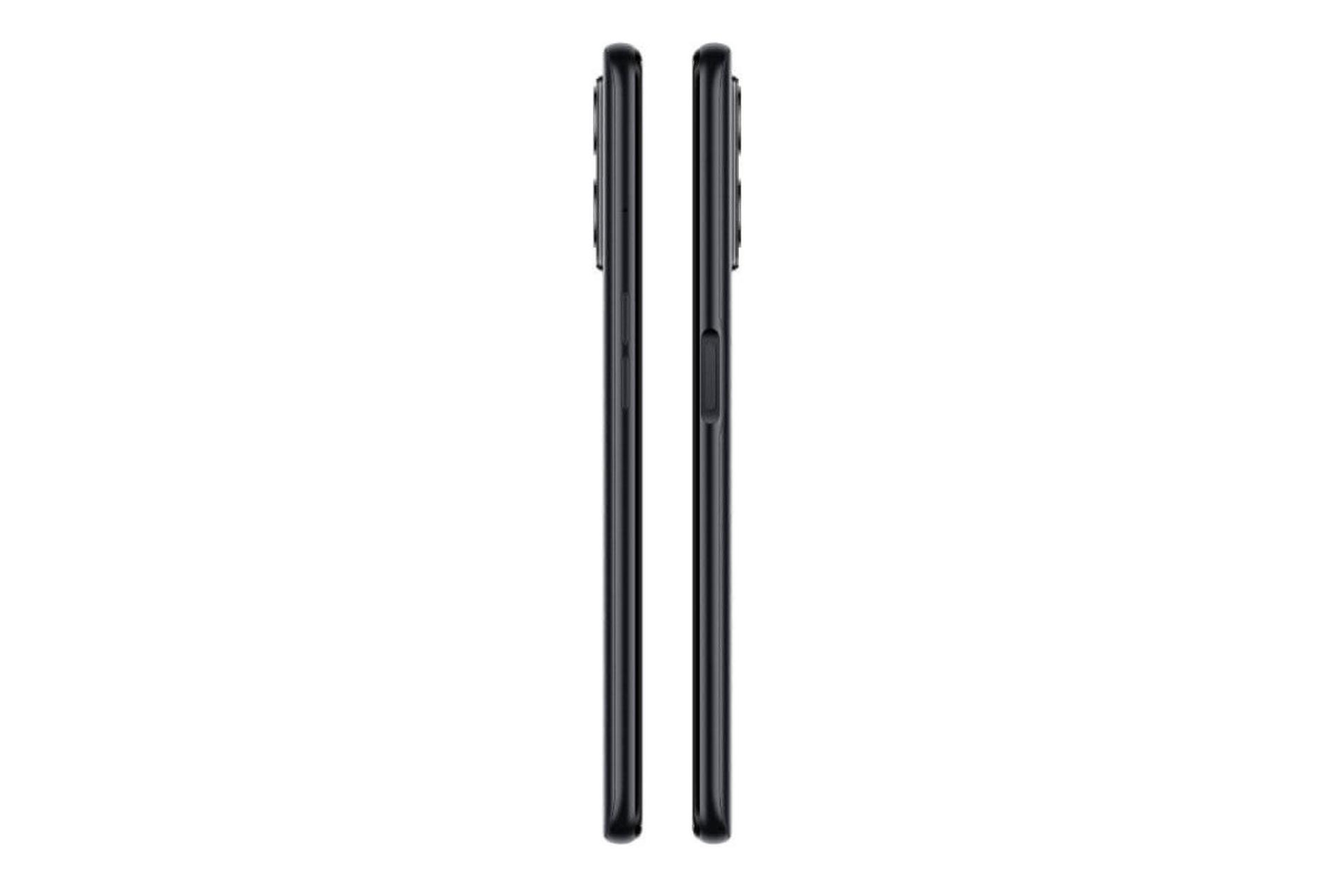 نمای جانبی گوشی موبایل A96 اوپو نسخه گلوبال / Oppo A96 Global مشکی