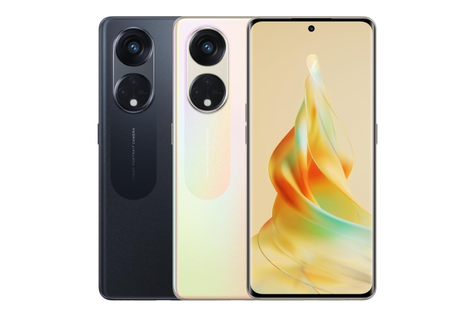 رنگ های مختلف گوشی موبایل اوپو Oppo Reno8 T 5G