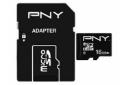 کارت حافظه پی ان وای microSDXC ظرفیت 16 گیگابایت مدل Performance Plus کلاس 10 همراه آداپتور