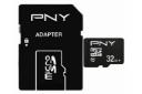 کارت حافظه پی ان وای microSDXC ظرفیت 32 گیگابایت مدل Performance Plus کلاس 10 با آداپتور