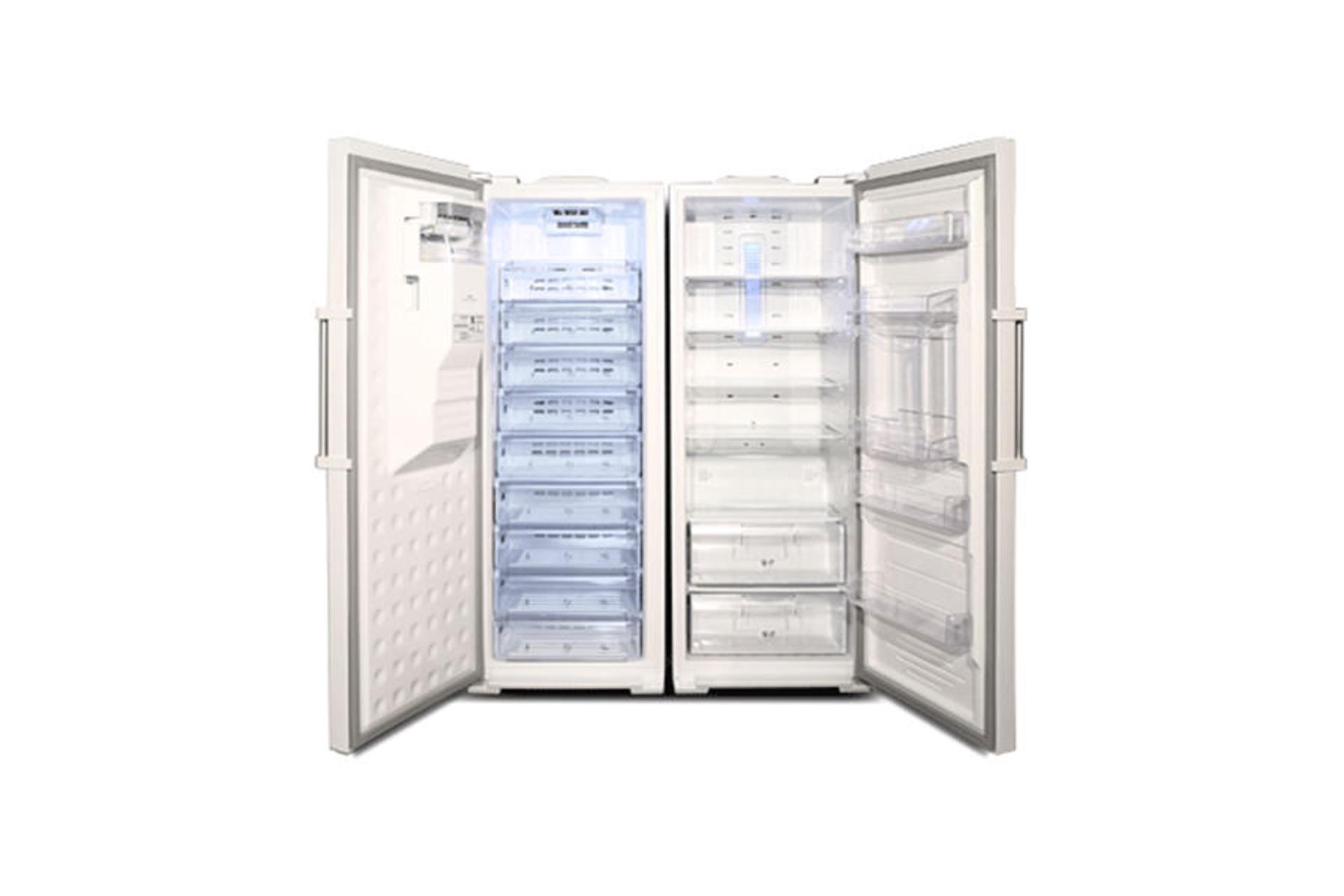 فضای داخل یخچال فریزر دوقلو الکترواستیل ElectroSteel Electro Unique ES23