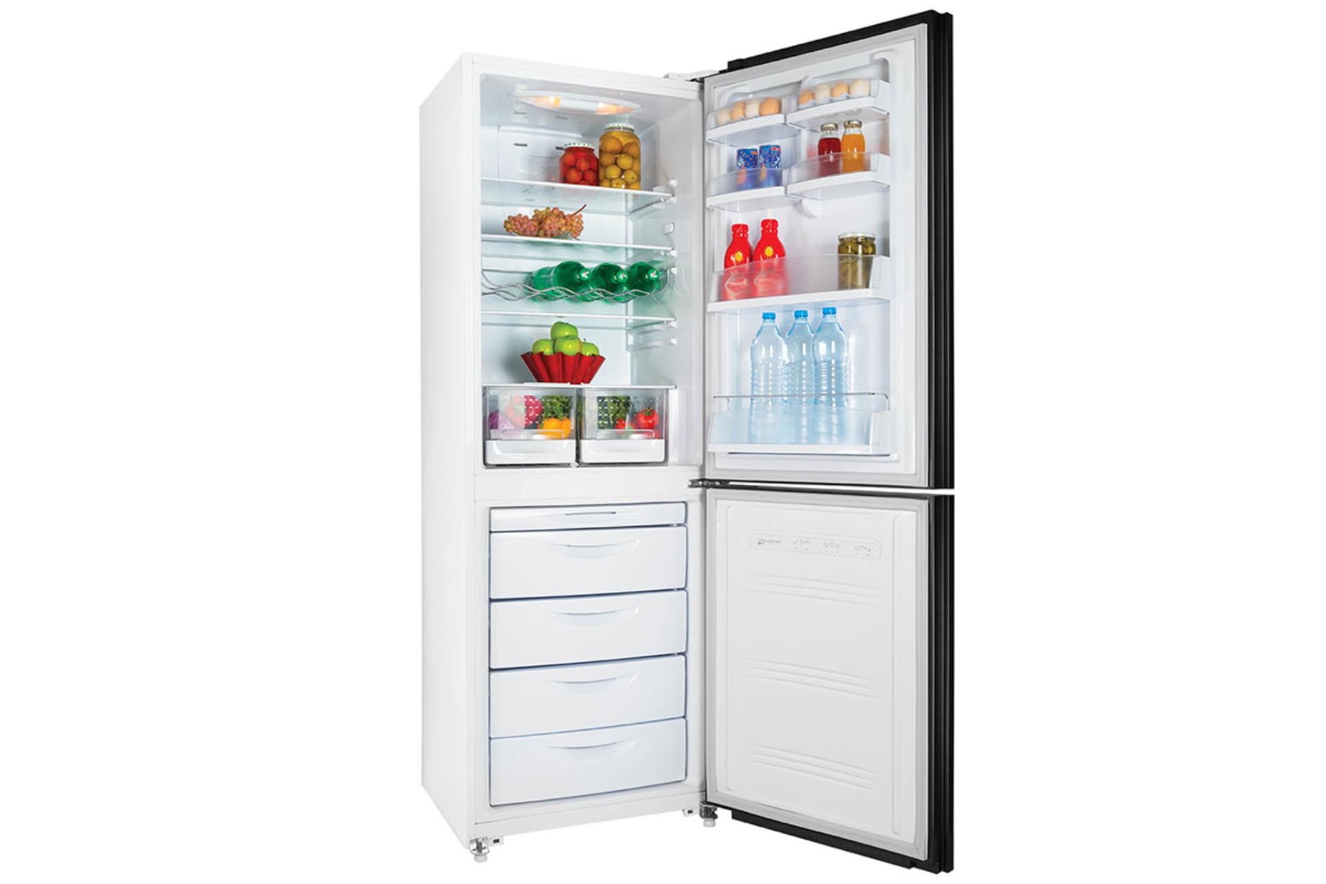 فضای داخل یخچال فریزر امرسان Emersun BFN22D-EL/TP