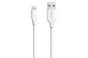 کابل شارژ USB انکر USB به Lightning مدل A8111 PowerLine با طول 0.9 متر سفید