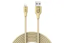 کابل شارژ USB انکر USB به Lightning مدل +A8121 PowerLine با طول 0.9 متر طلایی