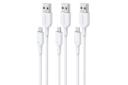 کانکتور کابل شارژ USB انکر USB به Lightning مدل A8432 PowerLine II با طول 0.9 متر