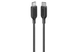 کابل شارژ USB انکر Type-C به Type-C مدل A8852 PowerLine III با طول 0.9 متر مشکی