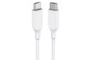 کابل شارژ USB انکر Type-C به Type-C مدل A8852 PowerLine III با طول 0.9 متر سفید