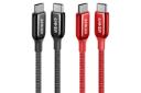 رنگ بندی کابل شارژ USB انکر Type-C به Type-C مدل A8862 PowerLine+ III با طول 0.9 متر