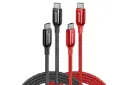رنگ بندی کابل شارژ USB انکر Type-C به Type-C مدل A8863 PowerLine+ III با طول 1.8 متر