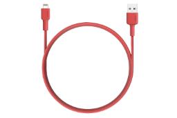 کابل شارژ USB آکی USB به Lightning مدل CB-BAL2 با طول 2 متر قرمز