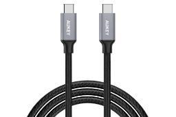 کابل شارژ USB آکی Type-C به Type-C مدل CB-CD6 با طول 2 متر مشکی