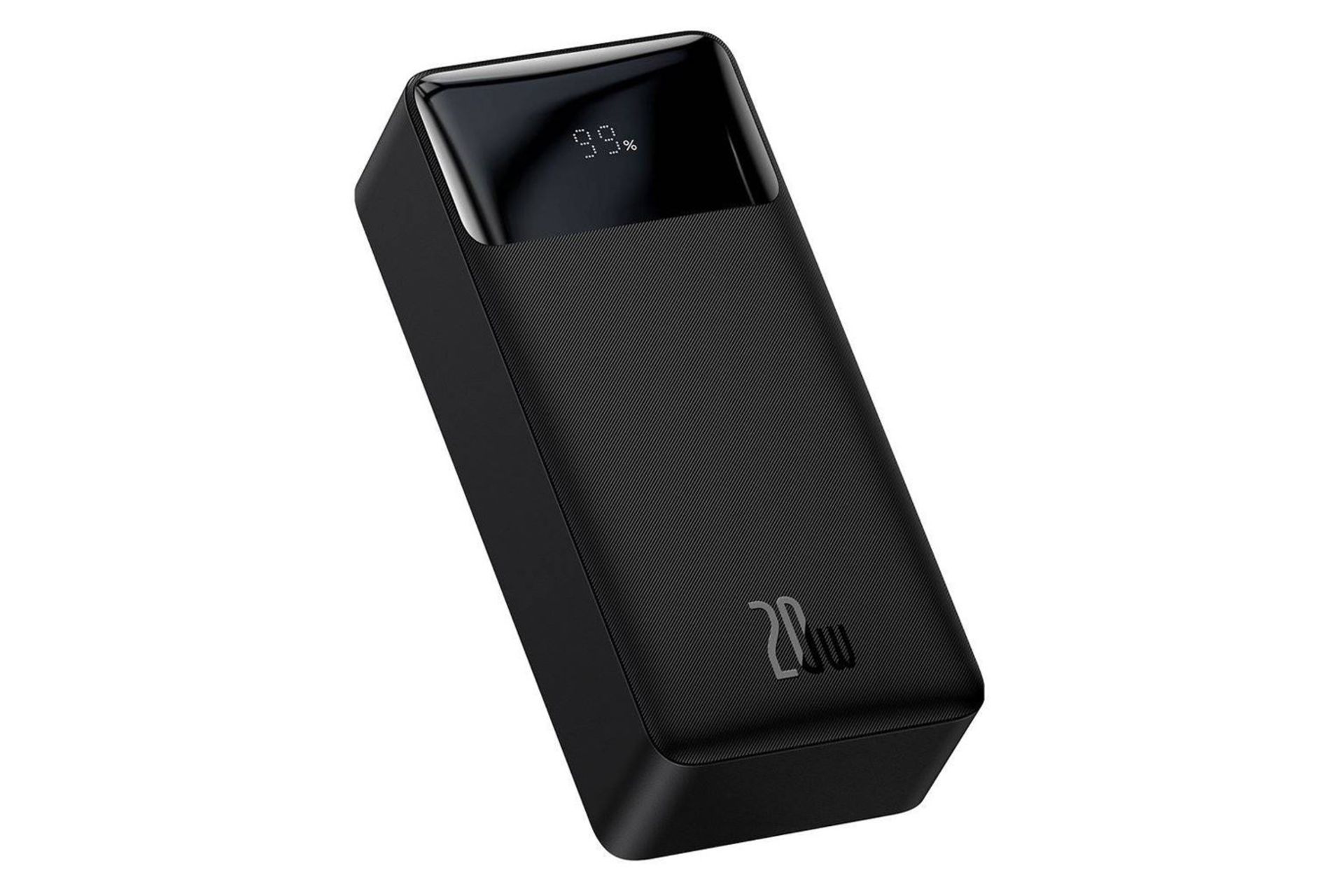 نمای چپ پاور بانک باسئوس Bipow Digital Display PPDML با ظرفیت 30000 میلی‌آمپر ساعت