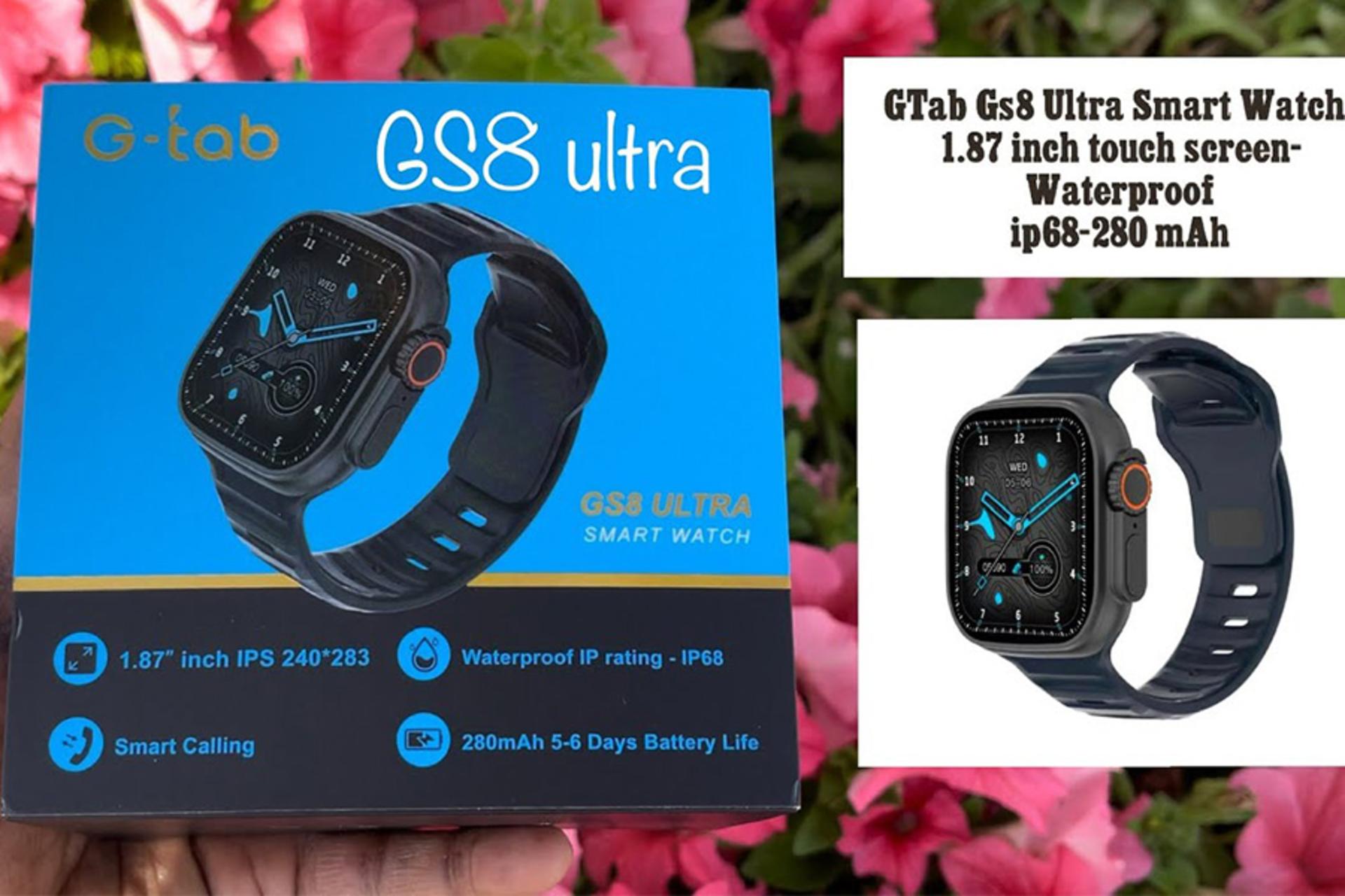 جعبه ساعت هوشمند جی تب G-Tab GS8 Ultra
