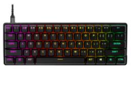 نمای روبرو کیبورد استیل سریز Apex Pro Mini