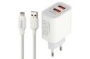 شارژر هیسکا H107 با کابل Lightning