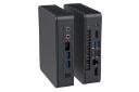 کامپیوتر کوچک Intel NUC11ATKC4 نمای روبرو و پشت درکنارهم