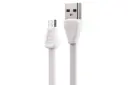 کابل شارژ USB ریمکس USB به Micro-USB مدل Martin RC-028m با طول 1 متر سفید