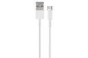 کابل شارژ USB ریمکس USB به Micro-USB مدل Mini Chaino RC-120m با طول 0.3 متر سفید
