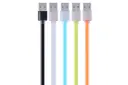 رنگ بندی کابل شارژ USB ریمکس USB به Lightning مدل RC-005i Colourfull با طول 1 متر