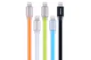 کانکتور کابل شارژ USB ریمکس USB به Lightning مدل RC-005i Colourfull با طول 1 متر