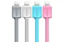 رنگ بندی کابل شارژ USB ریمکس USB به Lightning مدل RC-008i با طول 1 متر