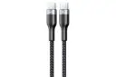 کابل شارژ USB ریمکس Type-C به Type-C مدل RC-010 Sury Series 2 با طول 1 متر مشکی