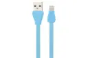 کابل شارژ USB ریمکس USB به Lightning مدل RC-028i Martin Series با طول 1 متر آبی