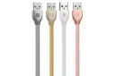 رنگ بندی کابل شارژ USB ریمکس USB به Micro-USB مدل RC-035m Laser Series با طول 1 متر