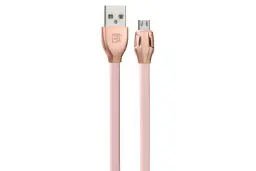 کانکتور کابل شارژ USB ریمکس USB به Micro-USB مدل RC-035m Laser Series با طول 1 متر