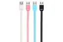 رنگ بندی کابل شارژ USB ریمکس USB به Lightning مدل RC-045i Puff با طول 1 متر