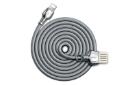 کابل شارژ USB ریمکس USB به Lightning مدل RC-063i King Series با طول 1 متر نقره ای