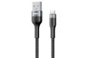 کابل شارژ USB ریمکس USB به Type-C مدل RC-064a با طول 1 متر مشکی