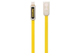 کابل شارژ USB ریمکس USB به Micro-USB+Lightning مدل RC-067t Armor 2in1 با طول 1 متر